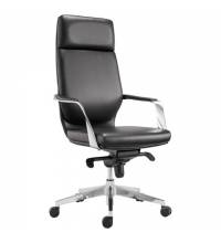 Кресло офисное  PREMIUM "Resonance EX-755", мультиблок, алюминий, экокожа, черное